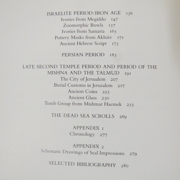 Treasures from the Holy Land: Ancient Art from the Israel Museum 1988 PB - Picture 9 of 12